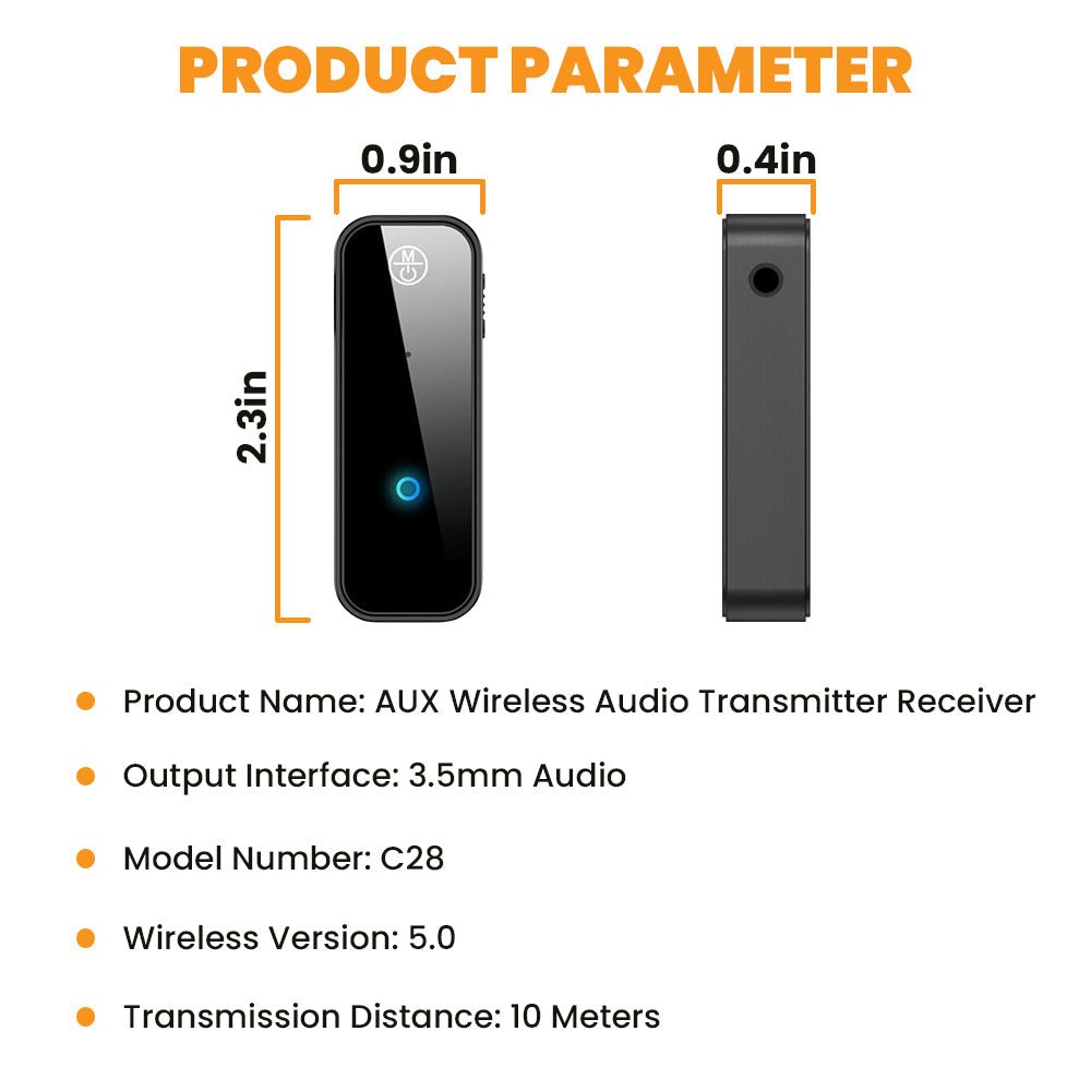 2 In 1 Bluetooth 5.0 USB Wireless Transmitter - My Store