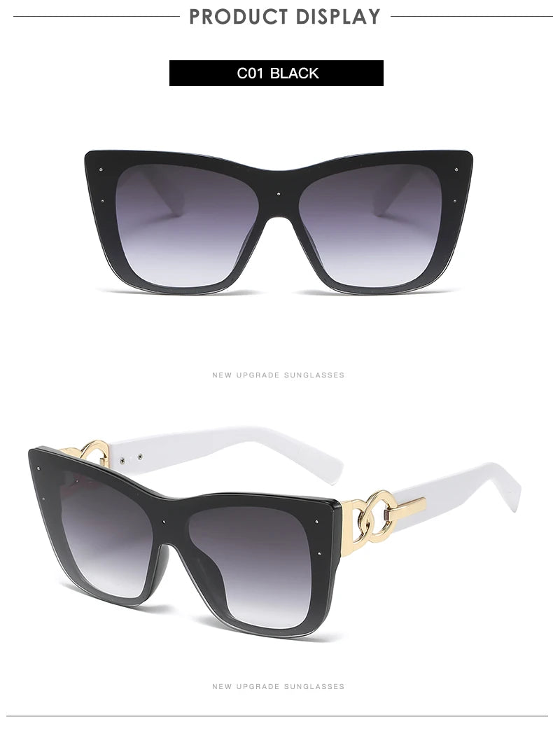 Rimless gradient sunglasses for everyday style