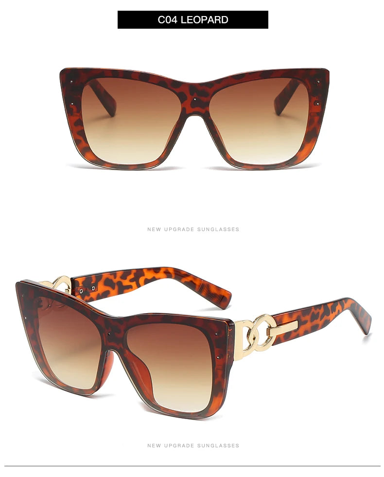 Cat-eye UV400 sunglasses lifestyle accessory