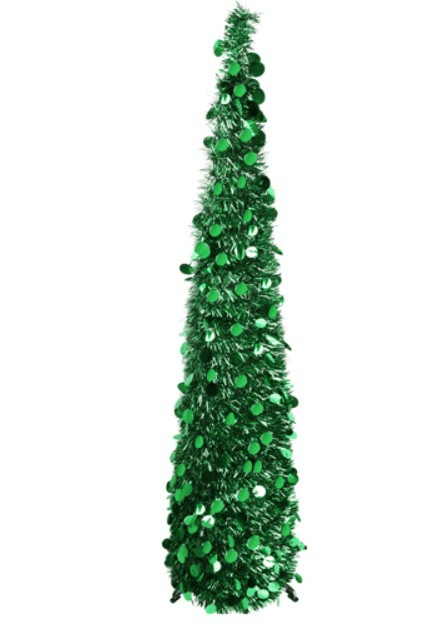 Sequin Christmas Tree - Easy Assembly Decor - My Store