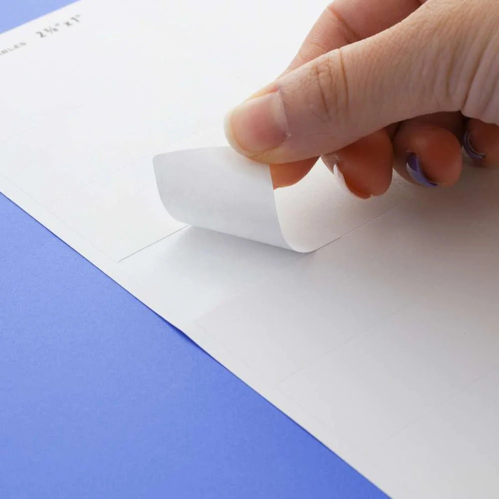 White Address Labels 1″ X 2 5/8″ (300/Pack) - My Store